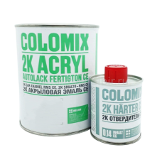 COLOMIX OLYMPIC WHITE Эмаль акриловая 0,8кг+отвердитель 0,14кг