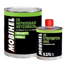 MOBIHEL 240 Эмаль акриловая 0,75л, + 2K 9900 отвердитель 0,375л