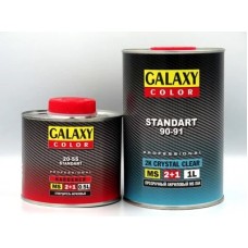 GALAXY MS STANDART 2+1 АКРИЛОВЫЙ ПРОЗРАЧНЫЙ ЛАК + ОТВЕРДИТЕЛЬ